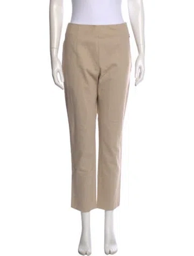 Pre-owned Akris Straight Leg Pants In Neutral