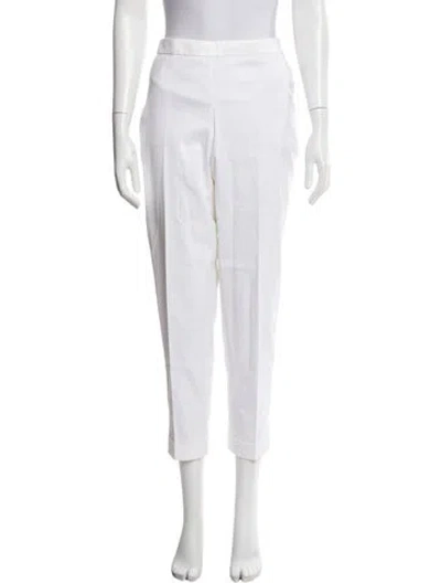 Pre-owned Akris Straight Leg Pants In Neutral
