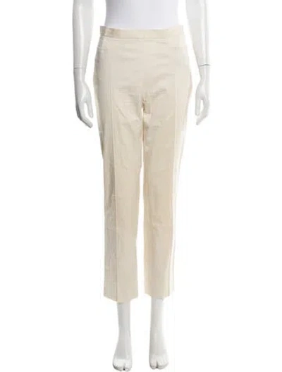 Pre-owned Akris Straight Leg Pants In Neutral