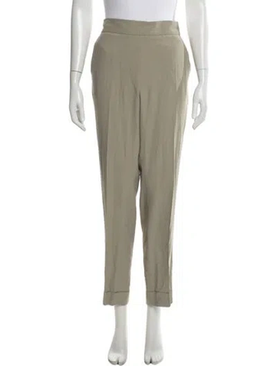 Pre-owned Akris Straight Leg Pants In Neutral