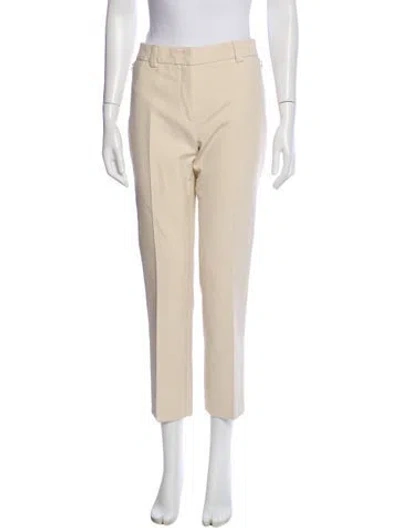 Pre-owned Akris Straight Leg Pants In Neutral
