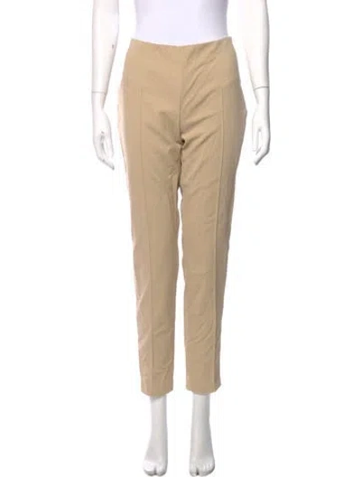 Pre-owned Akris Straight Leg Pants In Neutral