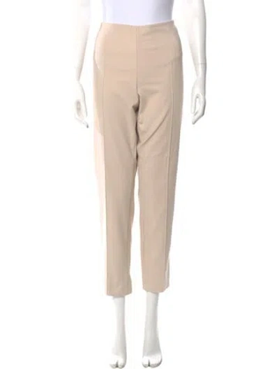 Pre-owned Akris Straight Leg Pants In Neutral