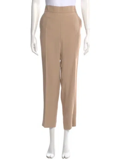Pre-owned Akris Straight Leg Pants In Neutral