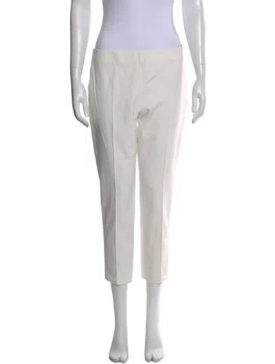 Pre-owned Akris Straight Leg Pants In Neutral