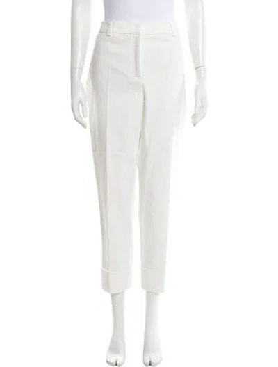 Pre-owned Akris Straight Leg Pants In Neutral