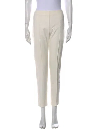 Pre-owned Akris Straight Leg Pants In Neutral