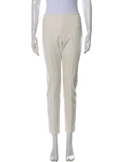 Pre-owned Akris Straight Leg Pants In Neutral