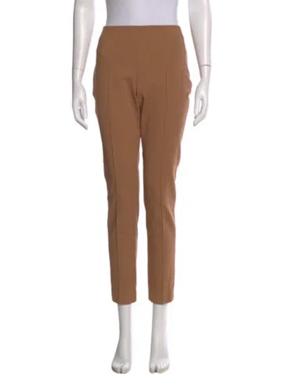 Pre-owned Akris Straight Leg Pants In Neutral