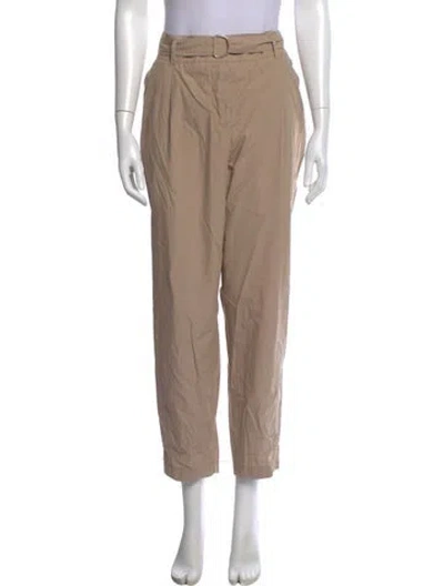 Pre-owned Akris Straight Leg Pants In Neutral