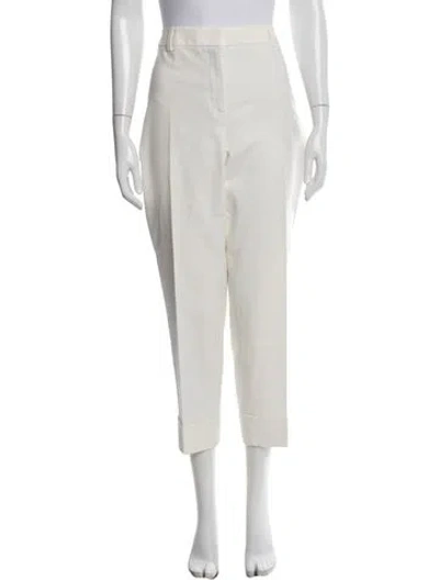 Pre-owned Akris Straight Leg Pants In Neutral
