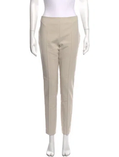 Pre-owned Akris Straight Leg Pants In Neutral