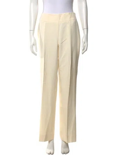 Pre-owned Akris Straight Leg Pants In Neutral