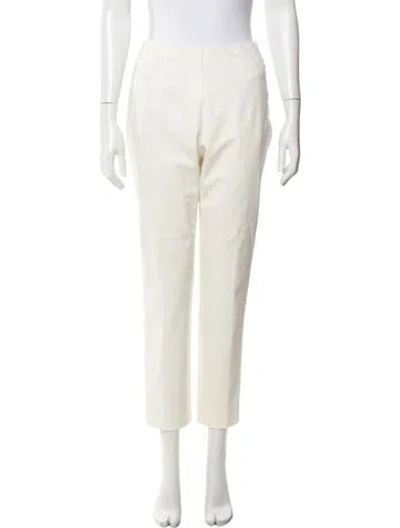 Pre-owned Akris Straight Leg Pants In Neutral