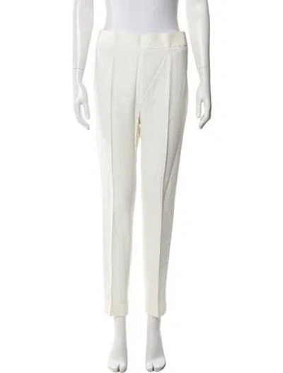 Pre-owned Akris Straight Leg Pants In Neutral