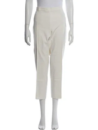 Pre-owned Akris Straight Leg Pants In Neutral