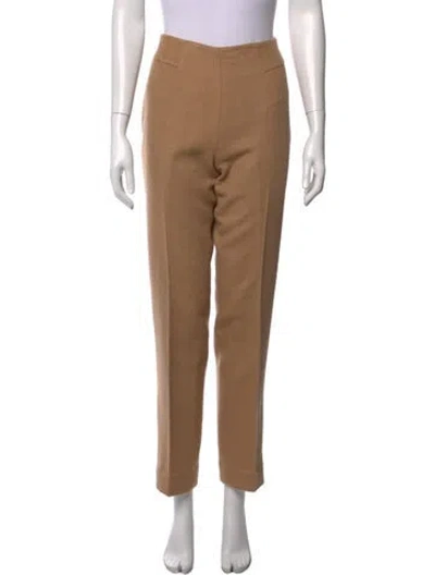 Pre-owned Akris Straight Leg Pants In Neutrals