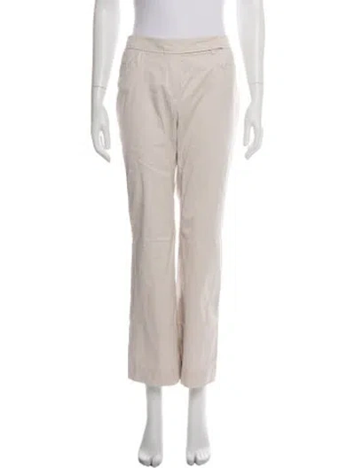 Pre-owned Akris Straight Leg Pants In Neutrals