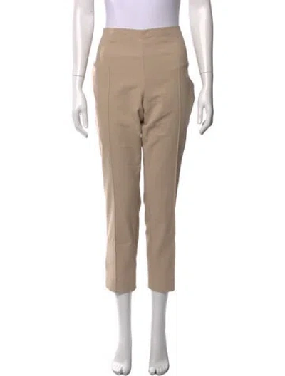 Pre-owned Akris Straight Leg Pants In Neutrals
