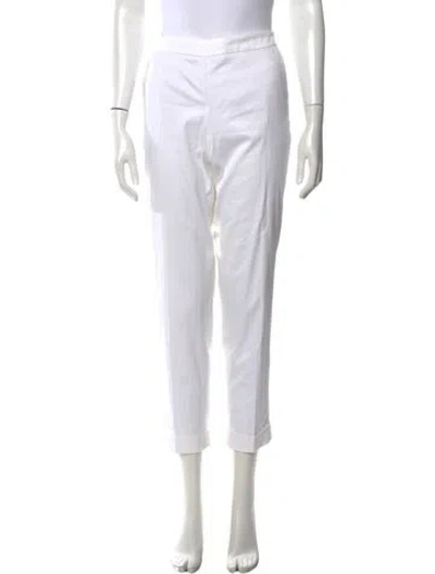 Pre-owned Akris Straight Leg Pants In Neutrals
