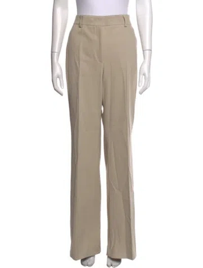 Pre-owned Akris Straight Leg Pants In Neutrals