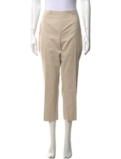 Pre-owned Akris Straight Leg Pants In Neutrals