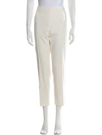 Pre-owned Akris Straight Leg Pants In Neutrals