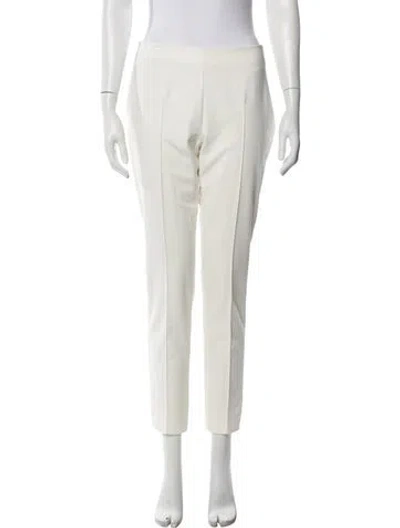Pre-owned Akris Straight Leg Pants In Neutrals