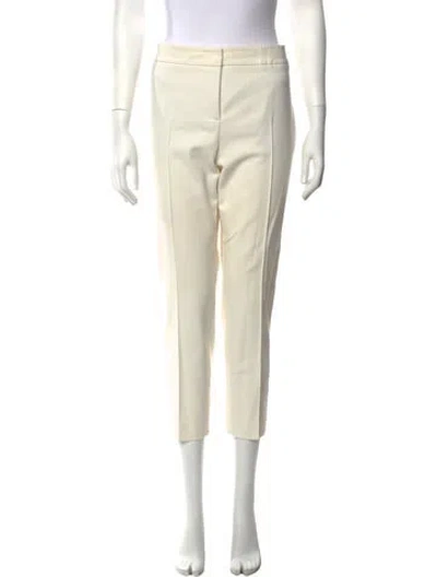 Pre-owned Akris Straight Leg Pants In Neutrals
