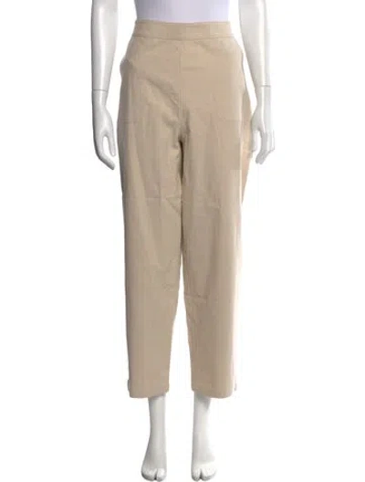 Pre-owned Akris Straight Leg Pants In Neutrals