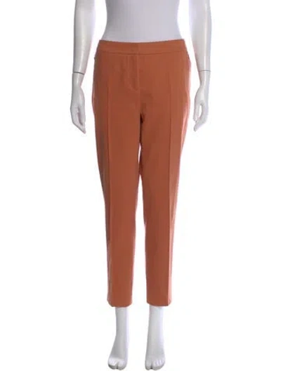 Pre-owned Akris Straight Leg Pants In Orange