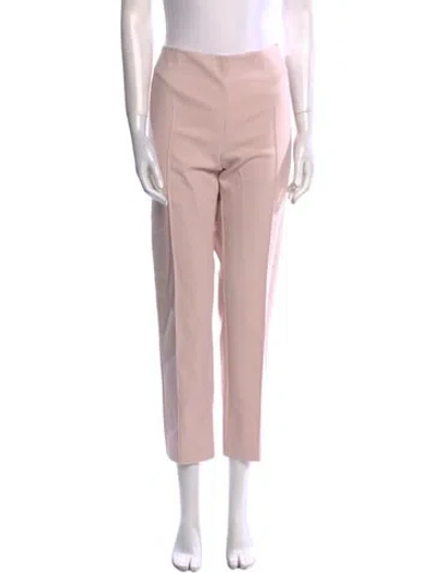 Pre-owned Akris Straight Leg Pants In Pink