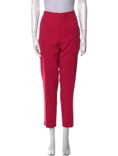 Pre-owned Akris Straight Leg Pants In Pink