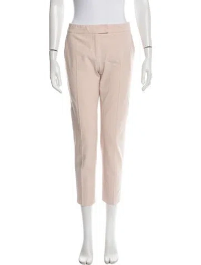 Pre-owned Akris Straight Leg Pants In Pink