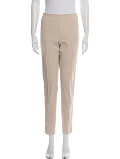 Pre-owned Akris Straight Leg Pants In Pink