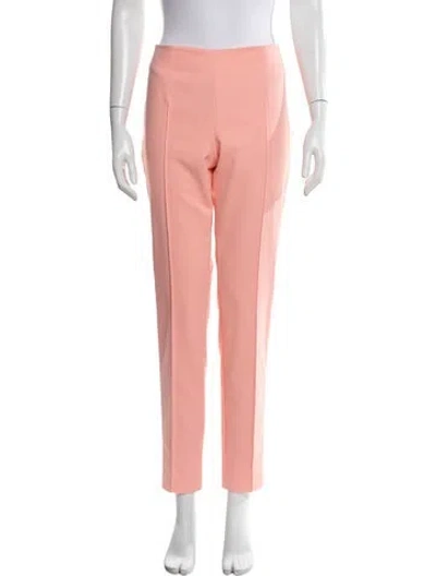 Pre-owned Akris Straight Leg Pants In Pink