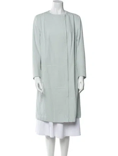 Pre-owned Akris Striped Coat In Multi