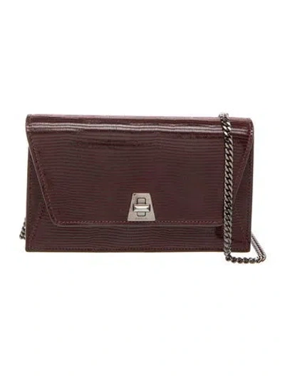 Pre-owned Akris Suede Crossbody Bag In Black