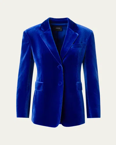 Akris Taddeo Velvet Jacket