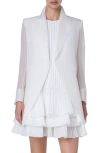 AKRIS TEODORE SILK GAUZE BLAZER