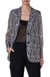 AKRIS TONIO SILK JACKET