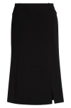 Akris Virgin Wool Double Face Pencil Skirt