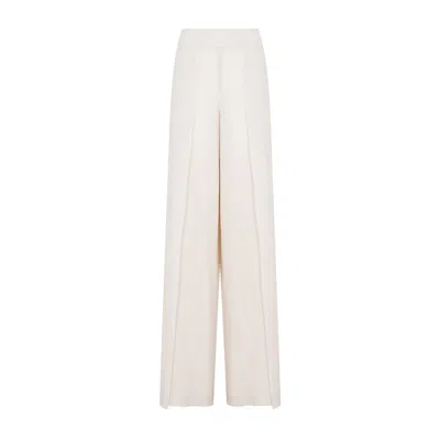 Akris Elegant Chiffon Pants For Women In Nude & Neutrals In Beige