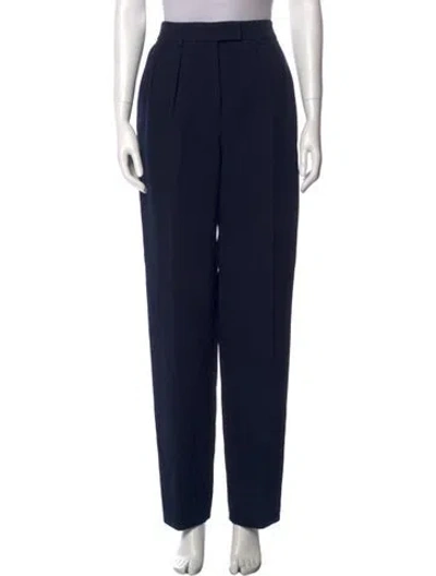 Pre-owned Akris Wide Leg Pants In Blue