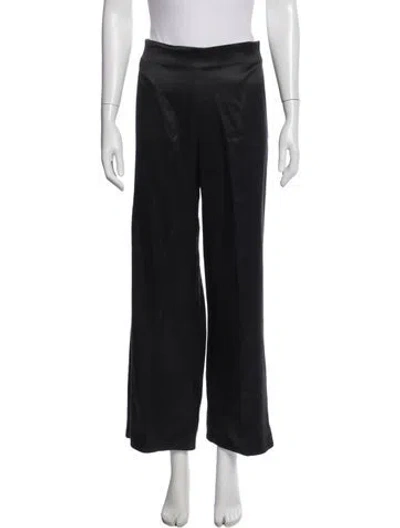 Pre-owned Akris Wide Leg Pants In Blue