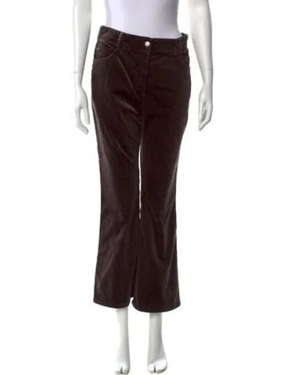 Pre-owned Akris Wide Leg Pants In Brown