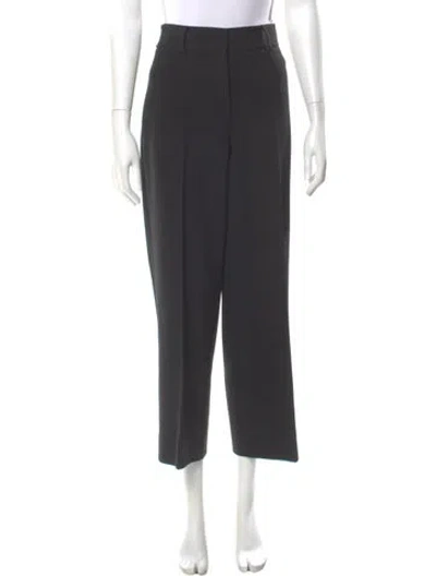 Pre-owned Akris Wide Leg Pants In Gray