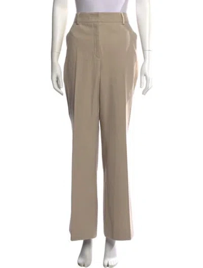 Pre-owned Akris Wide Leg Pants In Neutral