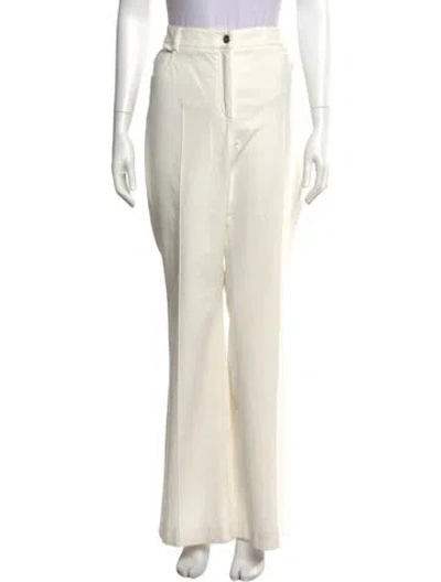 Pre-owned Akris Wide Leg Pants In Neutral