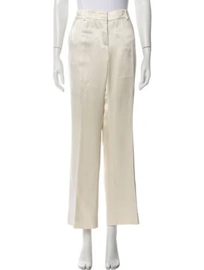 Pre-owned Akris Wide Leg Pants In Neutral